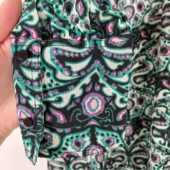 Ba&sh Fel Shirt in Vert - Picture 10 of 11